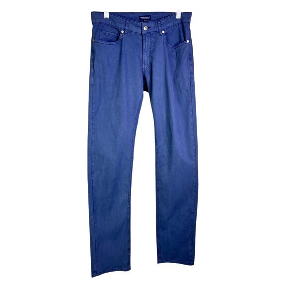 Peter Millar Other - Peter Millar‎ Wayfare Tailored Fit Pants Mens 30x34 Blue Classic Office NWT